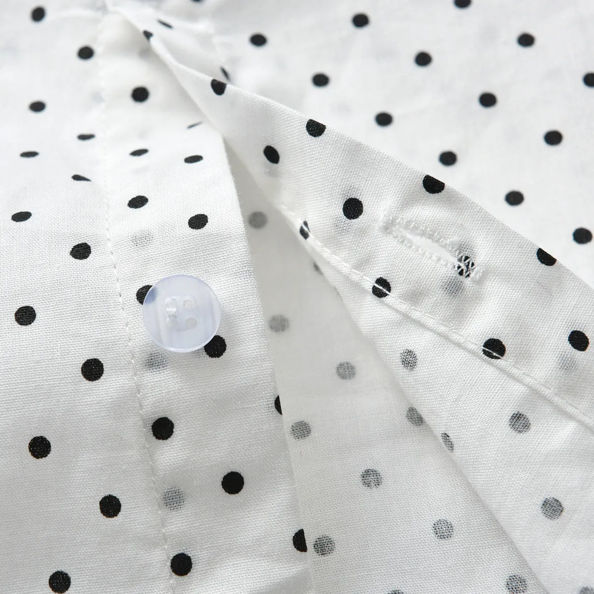 2 Pieces Set Baby Kid Boys Birthday Party Polka dots Bow Shirts And Solid Color Jumpsuits Wholesale 221214188