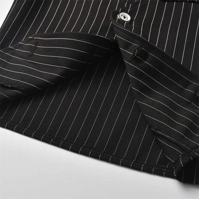 3 Pieces Set Baby Kid Boys Dressy Striped Vests Waistcoats Checked Bow Shirts And Suits Trousers Wholesale 211109406