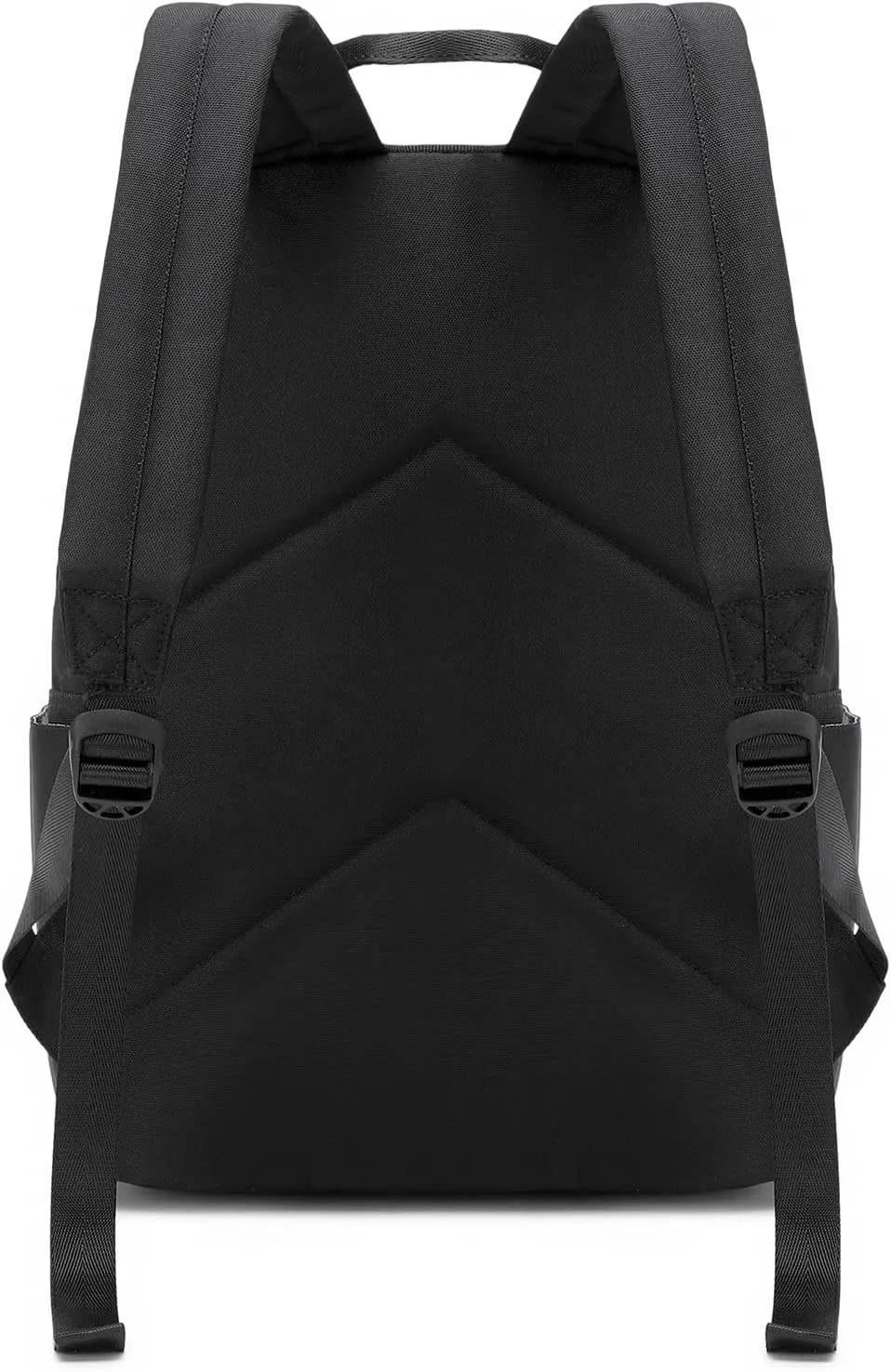 Abshoo Lightweight Backpack for School Classic Basic Water Resistant Casual Daypack Plain Bookbag (Black)