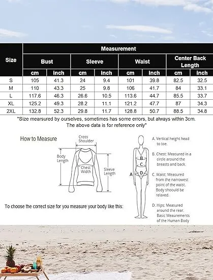 AI'MAGE Women's Cover Up Short Sleeve Beachwear Coverups V-Neck Bikini Beach Dresses for Women 2024 with Srawstring White Background-Brown Leaves,Small