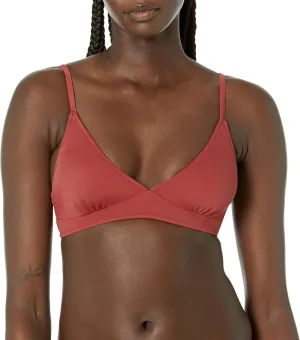 Amazon Essentials Women's Light-Support Classic Bikini Swimsuit Top