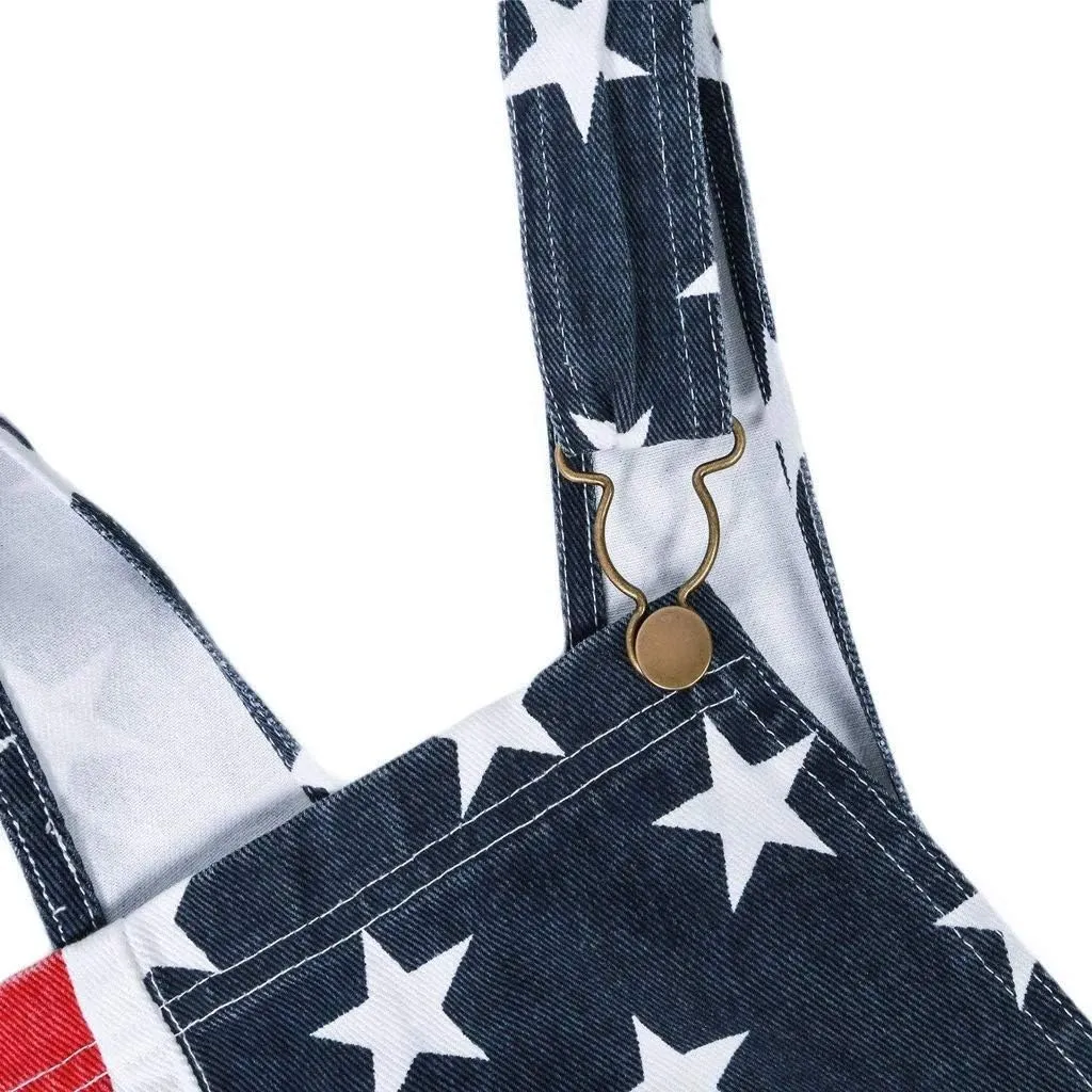 American Flag Overalls Men 4th Of July Outfits for Men Independence Day Striped Stars Jumpsuit Festival Jumpsuits Coveralls