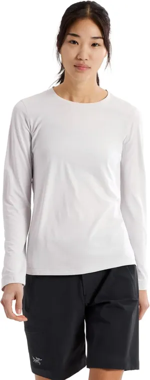 Arc'teryx Taema Crew Neck Long Sleeve Shirts for Women | Quick Dry Long Sleeve Workout Shirts - Hiking Running Fitness Tops