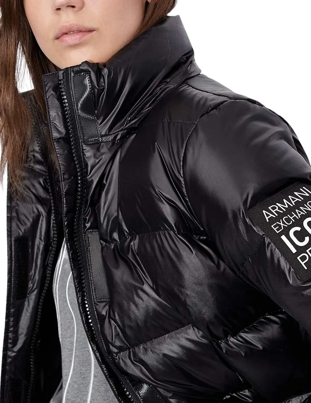 Armani Exchange Women's Icon Quilted Down Jacket