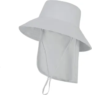 Baby Sun Hat Toddler Bucket Hats with Removable Neck Flap for Boys Girls Kids with Wide Brim Summer Beach UPF 50 