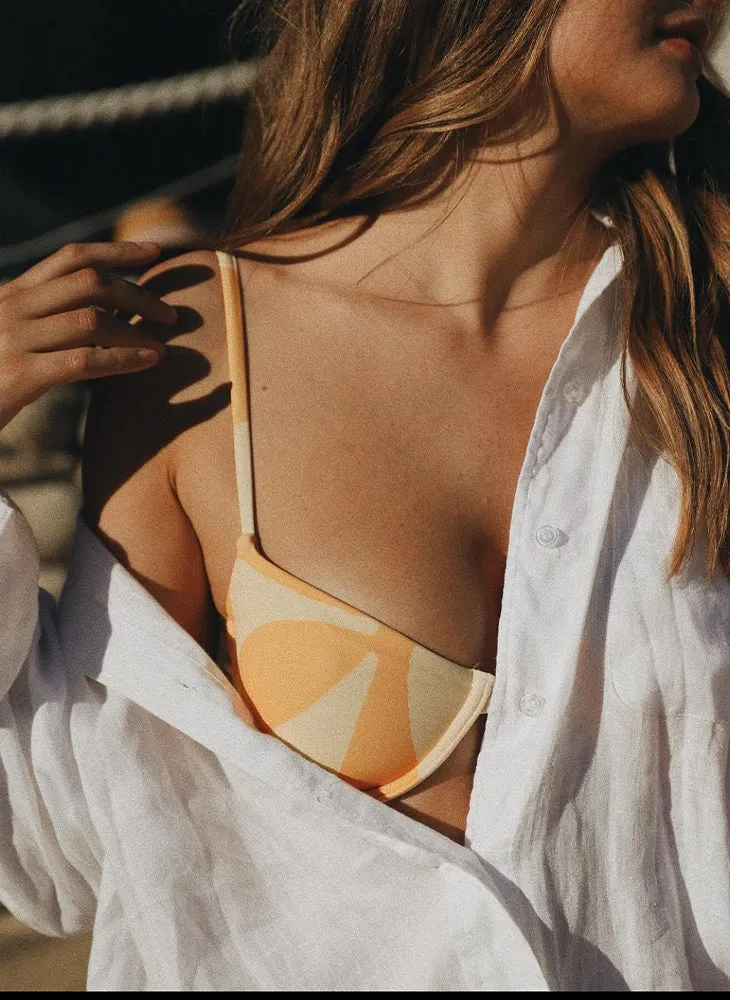 Balconette Top & Retro Tie Curve Brief