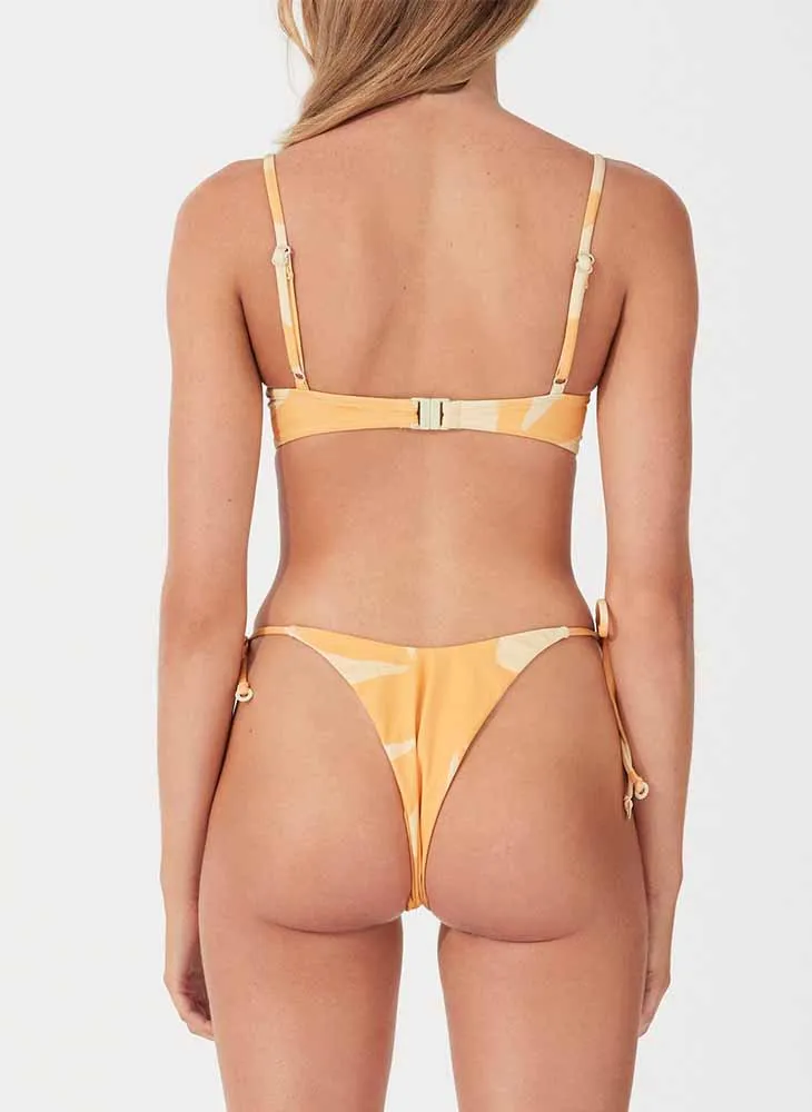 Balconette Top & Retro Tie Curve Brief