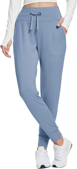 baleaf Women's Fleece Lined Pants Water-Resistant Sweatpants Winter Thermal Ski Hiking Running Joggers