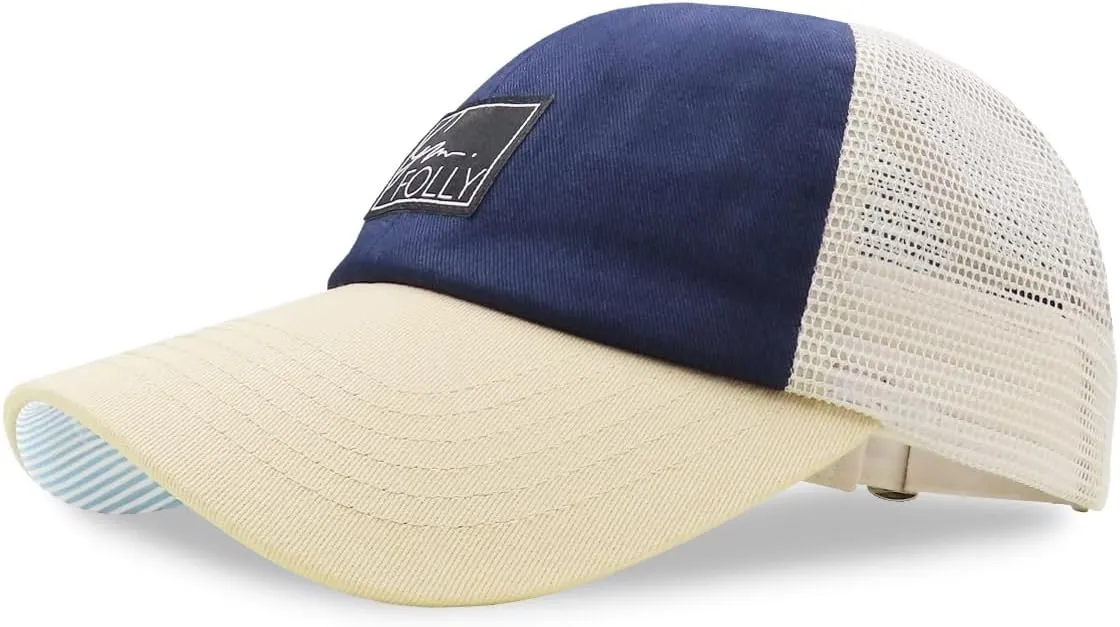 Baseball Cap for Women in Cute Dad Hat Design with Mesh to Stay Cool at The Beach in Summer