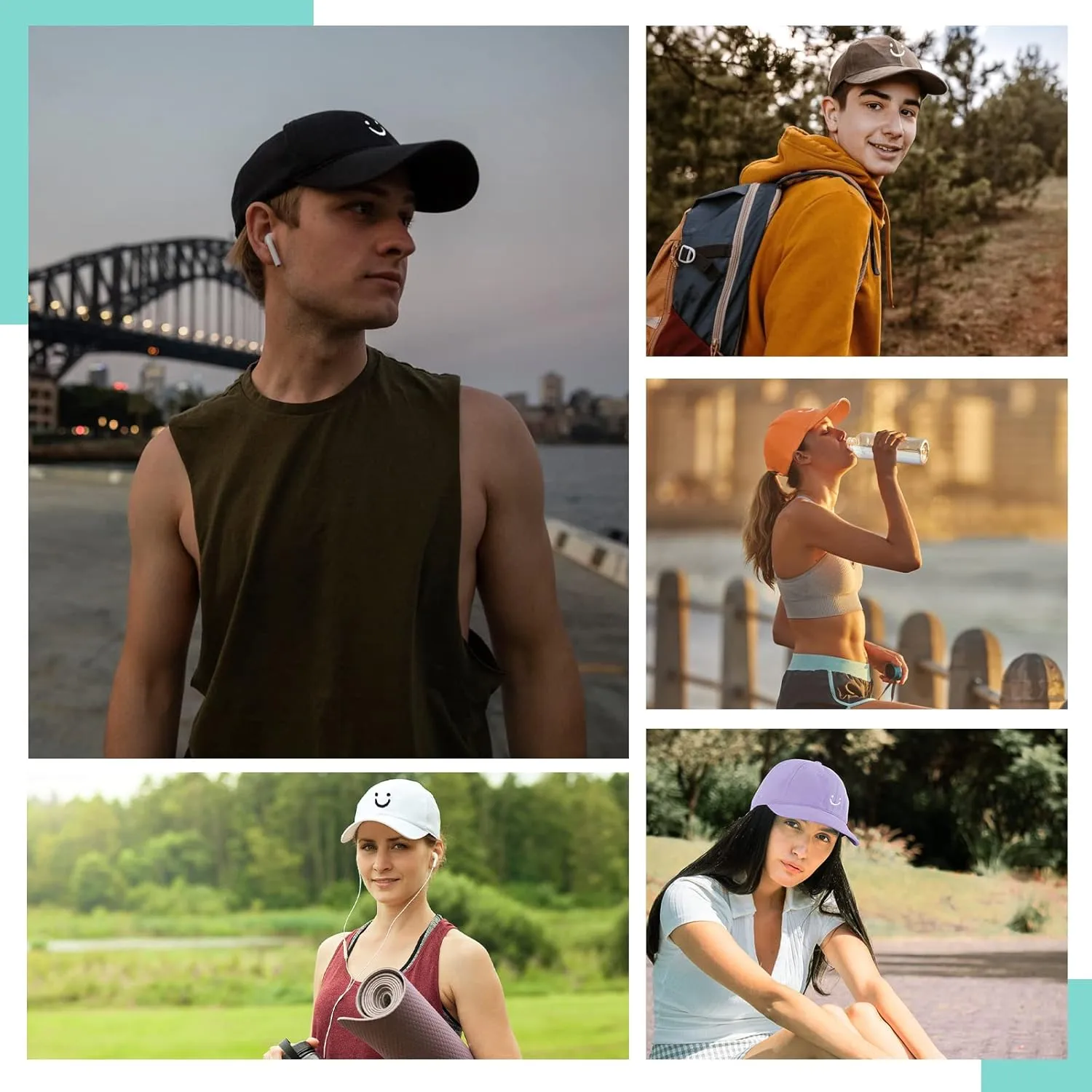 Baseball Cap for Women Men Golf Tennis Baseball Hat Youth Running hat Ponytail Cute Summer Ball Cap