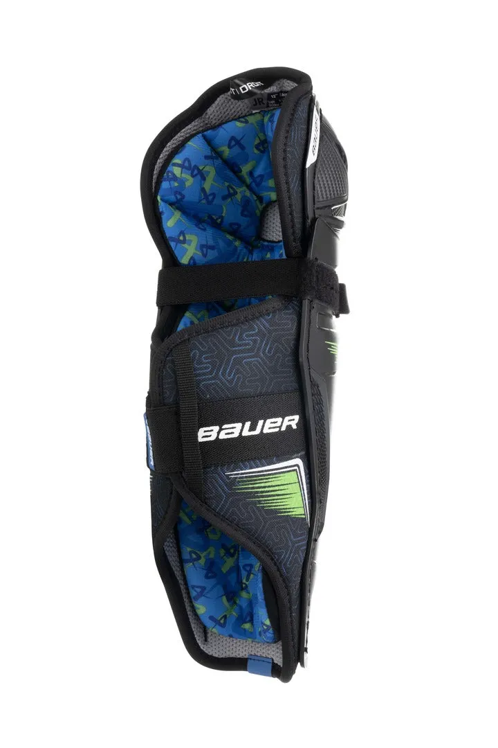 Bauer Junior X Hockey Player Shin Guards