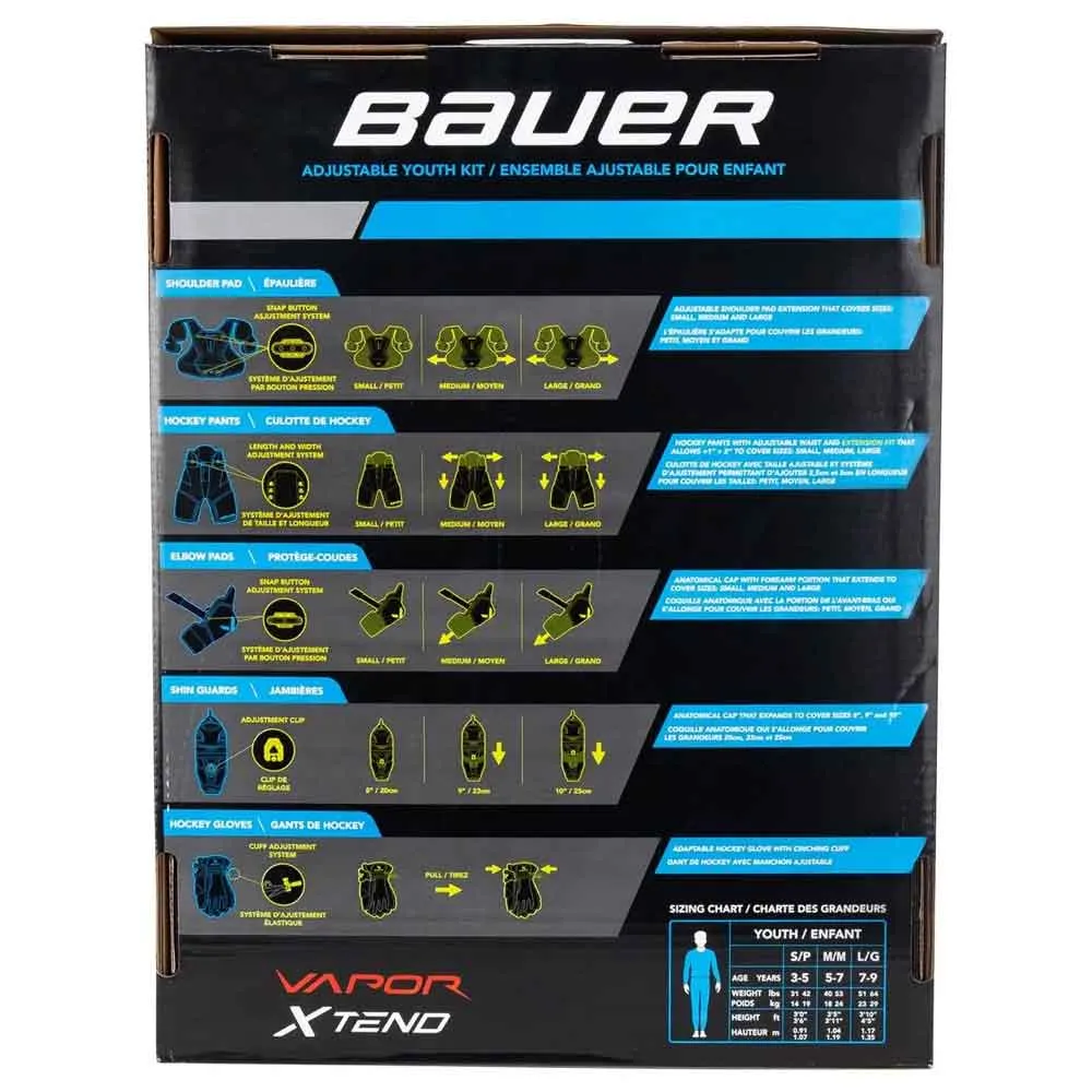 Bauer S22 Vapor Xtend Ice Hockey Starter Kit - Youth