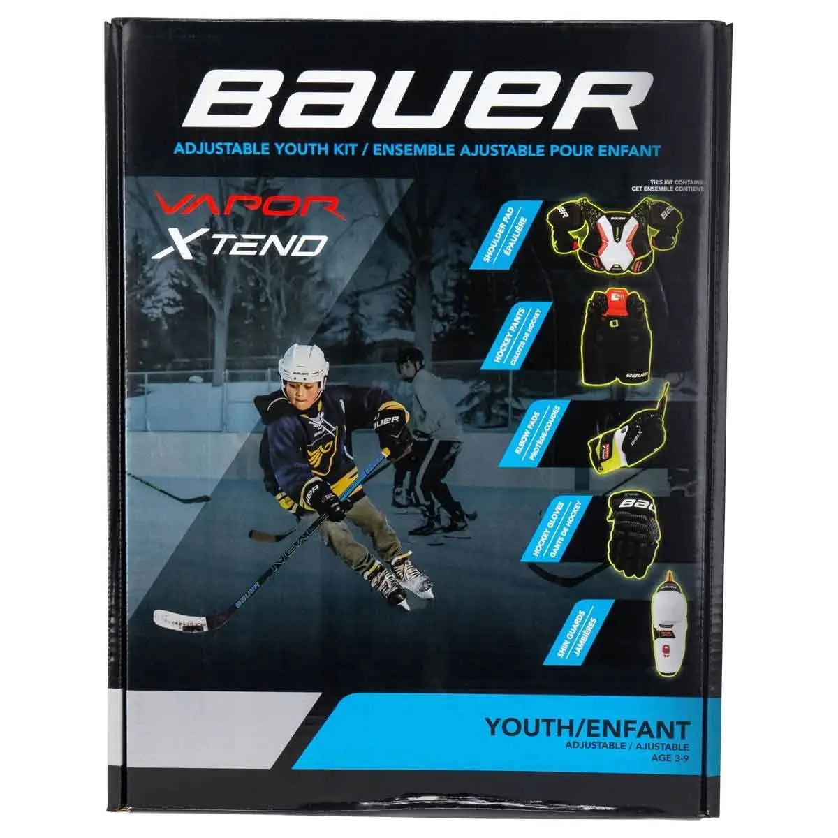 Bauer S22 Vapor Xtend Ice Hockey Starter Kit - Youth