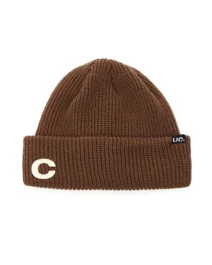 BEANIE / MARINE FIT / DOUBLE TAB / O BROWN
