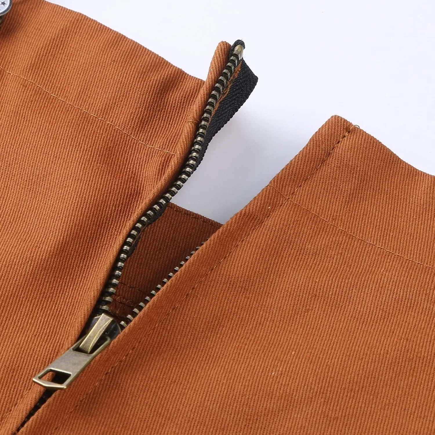 Bib Overall for Men, Men's Bib Overalls Loose Fit Jumpsuit with Pockets Cargo Work Pant Rompers