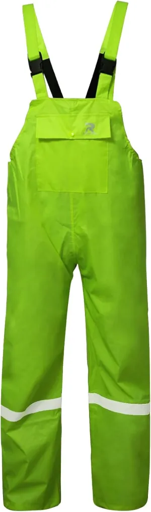 Bib Rain Pants for Men Waterproof Rain Gear for Women Workwear Bib Overalls Trousers for Fishing