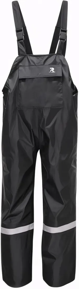Bib Rain Pants for Men Waterproof Rain Gear for Women Workwear Bib Overalls Trousers for Fishing