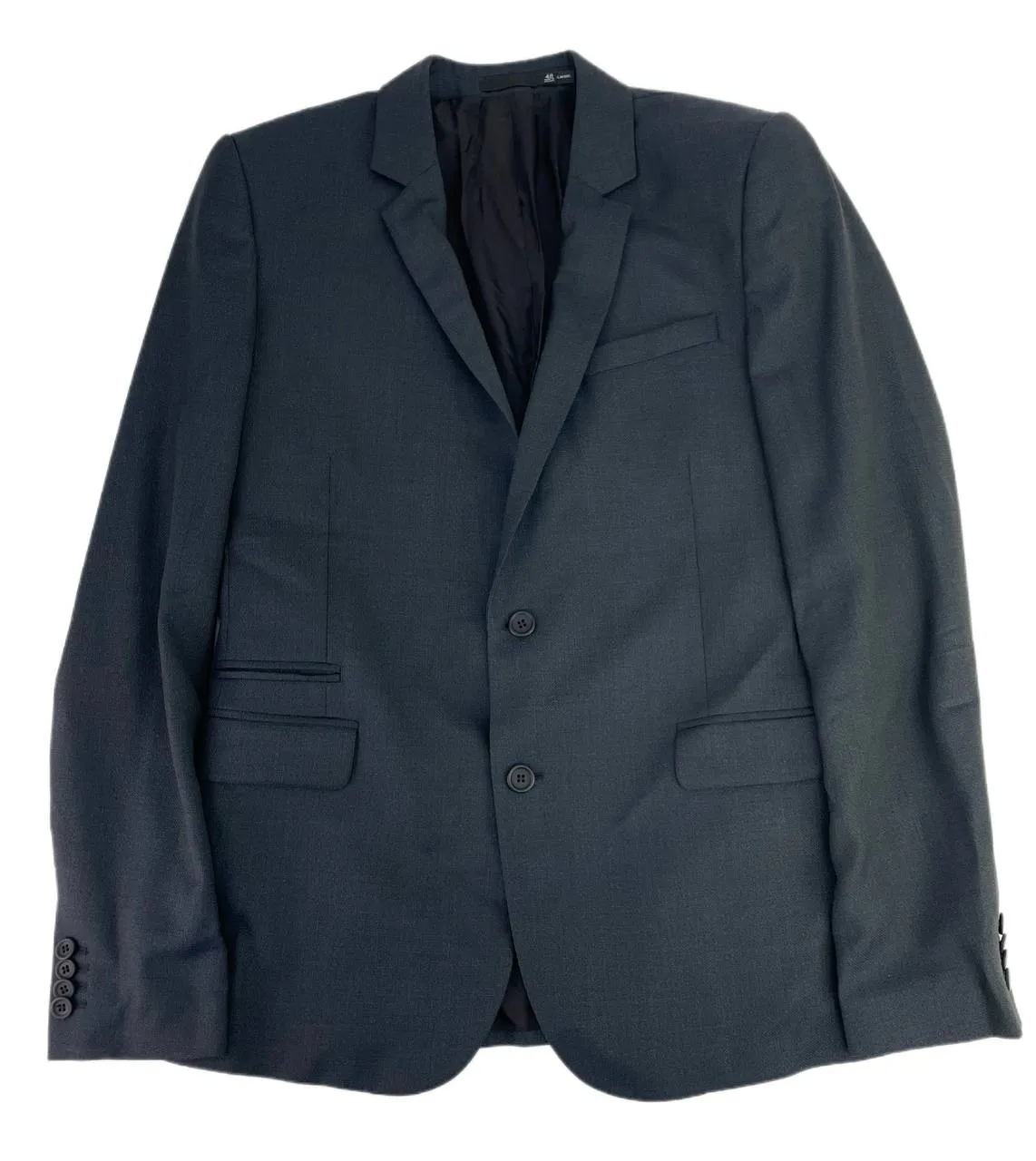 BLK DNM Men's Blue Green Wool Blazer 25 #MBW11301 Size 48 NWT