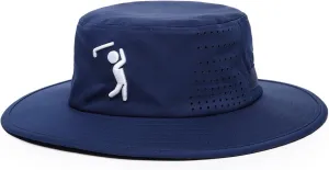 Bogey Bros Bogeyman Golf Bucket Hat  Lightweight, Packable Sun Hat for Golfers  All-Day UV Protection & Comfort