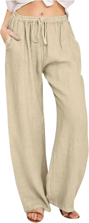 Bootcut Jeans for Women Winter Velvet Outfits Trousers with Pockets Straight Leg Straight Leg