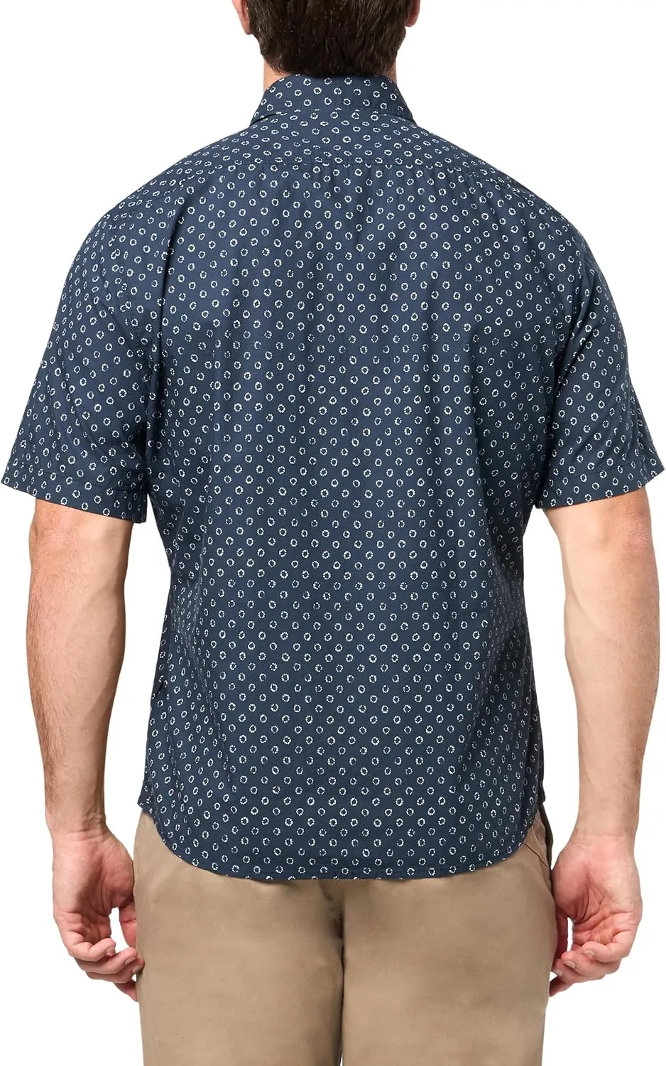 BOSS Men's Regular Fit Cotton Oxford Short-Sleeve Shirt