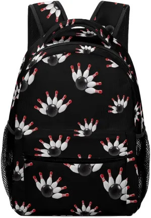 Bowling Ball Travel Backpack for Men Women Water Resistant Luggage Daypack Business Weekender Bag