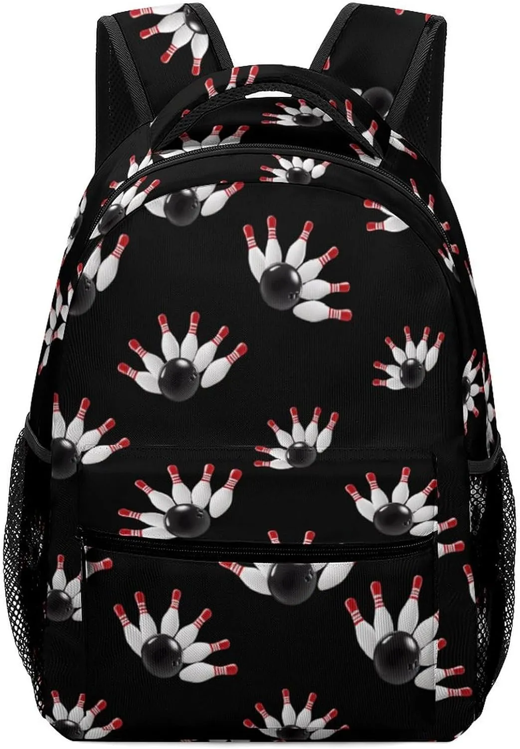 Bowling Ball Travel Backpack for Men Women Water Resistant Luggage Daypack Business Weekender Bag