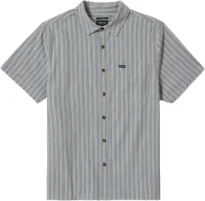 Brixton Cru Oxford Mens Stripe Button Up Shirt