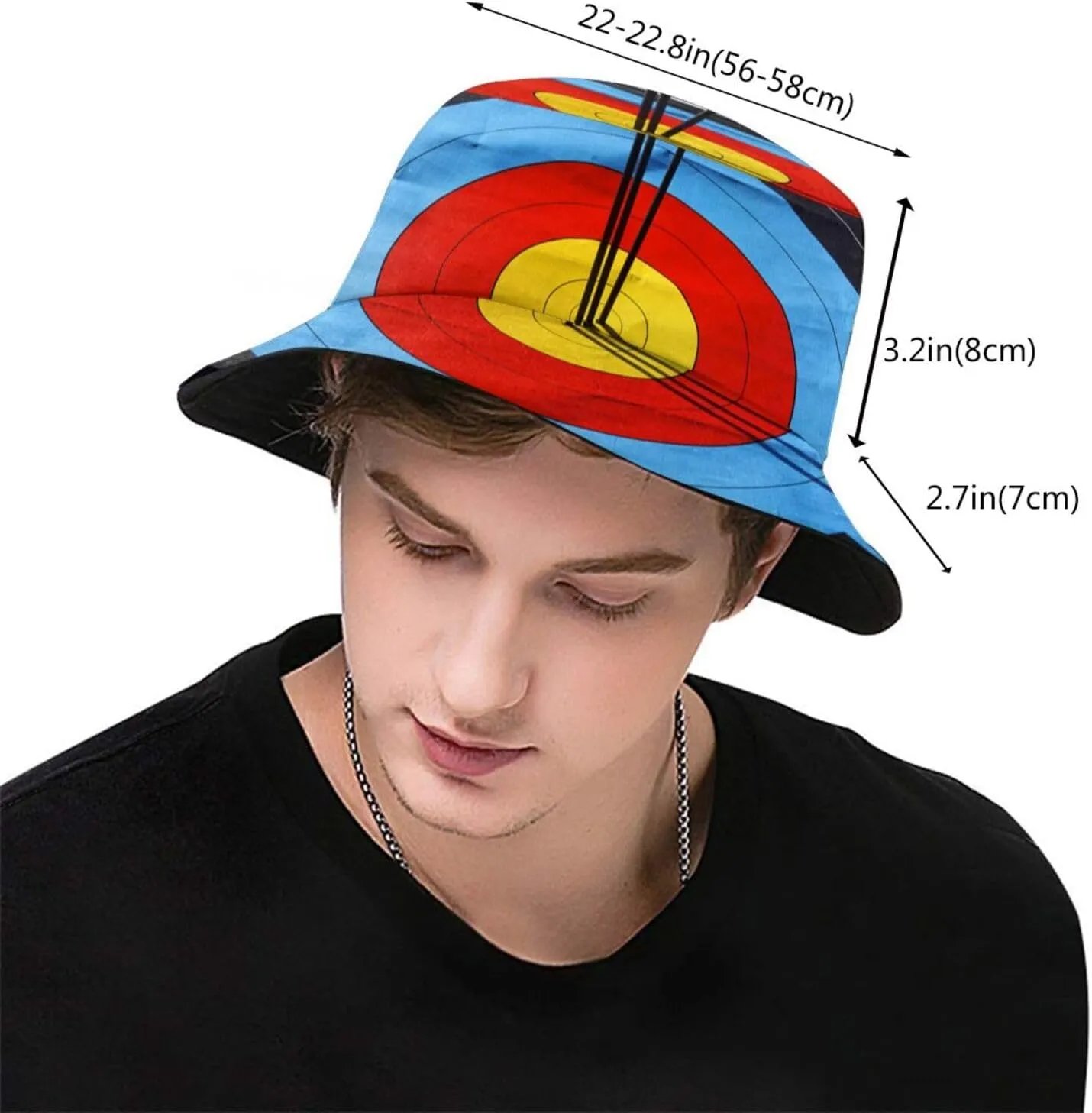 Bucket Hat Packable Breathable Sun Hats for Women Men Teens Unisex Summer Travel Beach Fisherman Cap