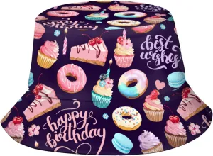 Bucket Hat Packable Breathable Sun Hats for Women Men Teens Unisex Summer Travel Beach Fisherman Cap