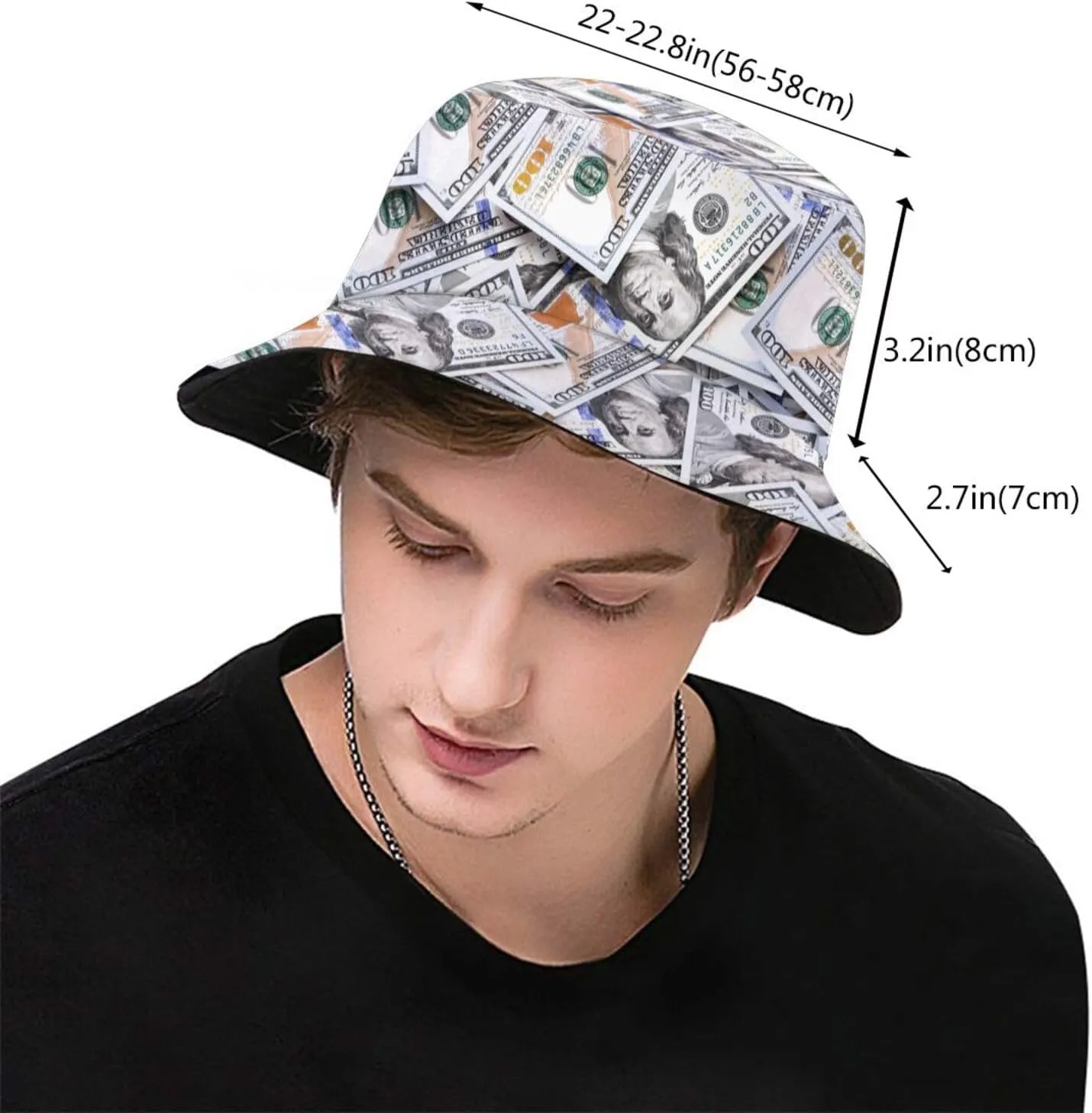 Bucket Hat Packable Breathable Sun Hats for Women Men Teens Unisex Summer Travel Beach Fisherman Cap