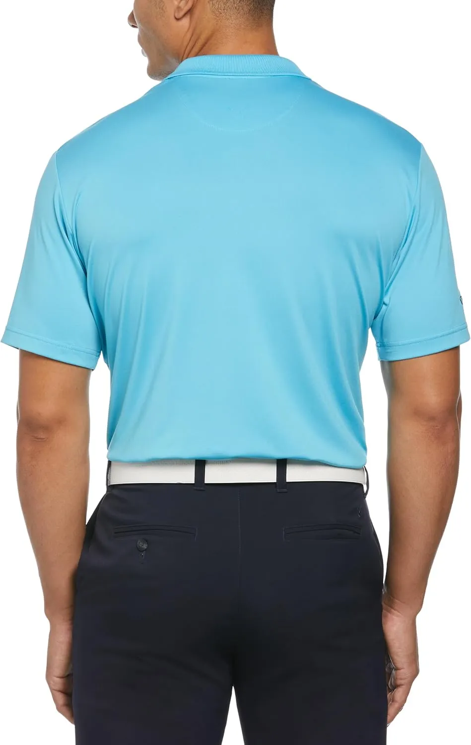 Callaway Men's Solid Opti-dri Short Sleeve Golf Polo Shirt with Stretch Fabric, Sun Protection, Extended (Sizes Small-4xl)