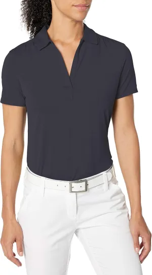 Callaway Womens Opti-Dri Tonal Short Sleeve Polo Shirt, with Stretch Fabric and Sun Protection, Extended Sizing