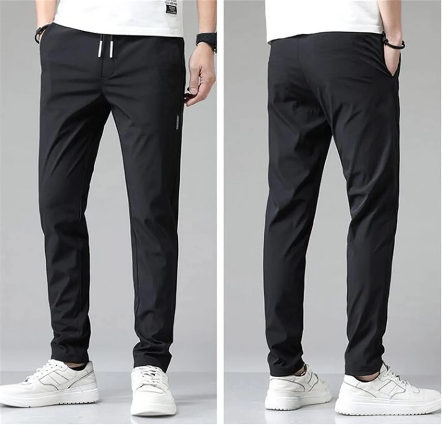 Cargo Pants for Men Relaxed Fit Casual Joggers Hiking Pant Pockets Slim Straight Leg Workout Sweatpants Streetwear