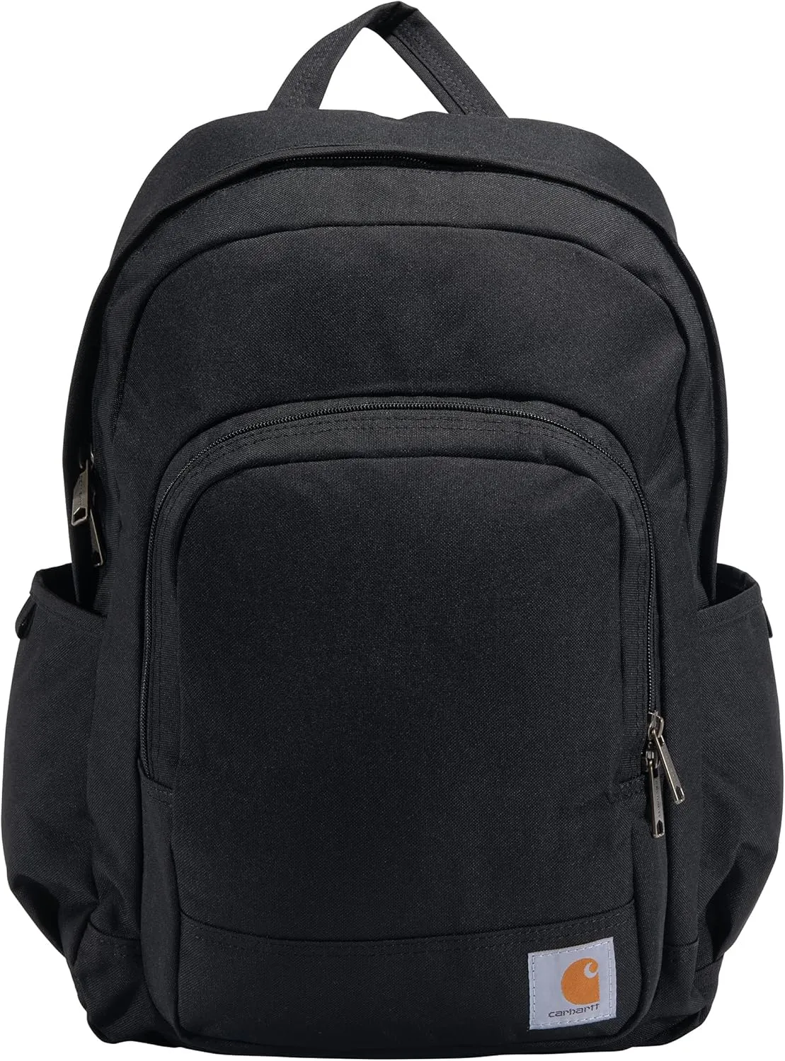 Carhartt 25L Classic Backpack, Durable Water-Resistant Pack with Laptop Sleeve, Black, Contains PFAS