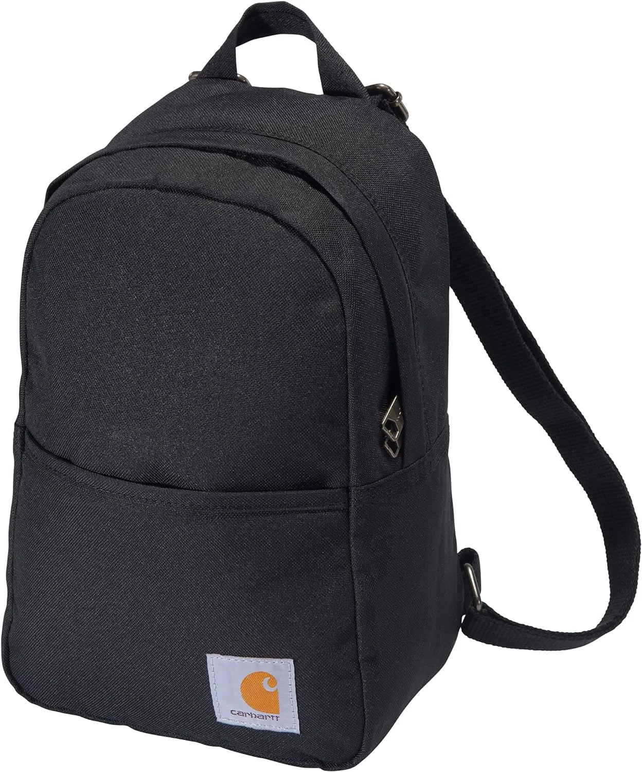 Carhartt Classic Mini, Durable, Water-Resistant Backpack with Adjustable Shoulder Straps, Black, One Size