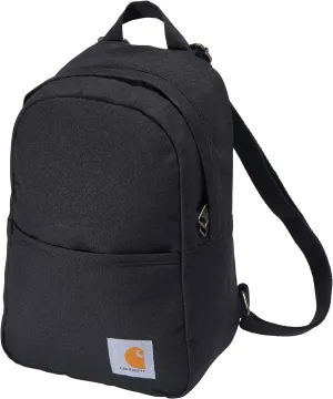 Carhartt Classic Mini, Durable, Water-Resistant Backpack with Adjustable Shoulder Straps, Black, One Size