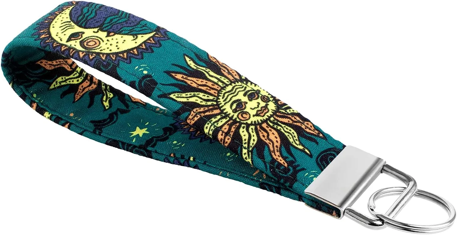CELOKIY Cool Wristlet Keychain Holder - Hand Wrist Lanyard for Keys and Wallets