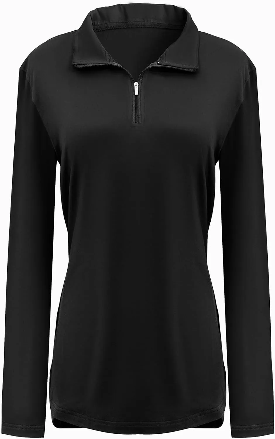 CONTEANER Women's 2 Pack Sleeveless Golf Tennis Polo Shirts Lightweight Quick Dry T-Shirts Zip Up Workout Tank Tops