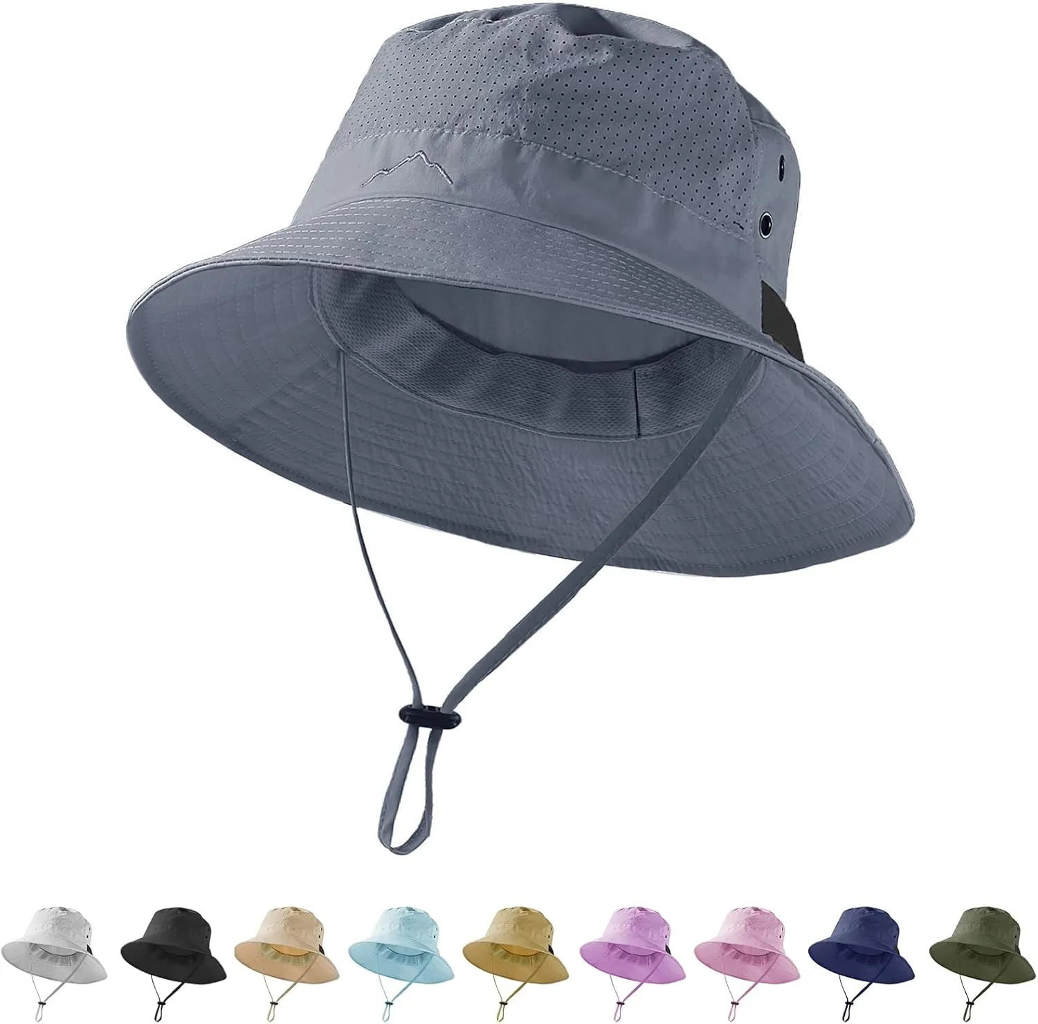 Cooling Sun Bucket Hat for Men Women Fishing Beach Safari Hats for Golf Hiking Hunting Outdoor UPF 50 