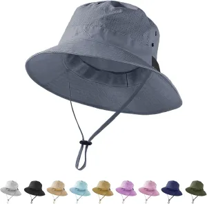 Cooling Sun Bucket Hat for Men Women Fishing Beach Safari Hats for Golf Hiking Hunting Outdoor UPF 50 