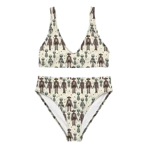 Cosmic Cowboys: Cowboys and Aliens High-Waisted Bikini