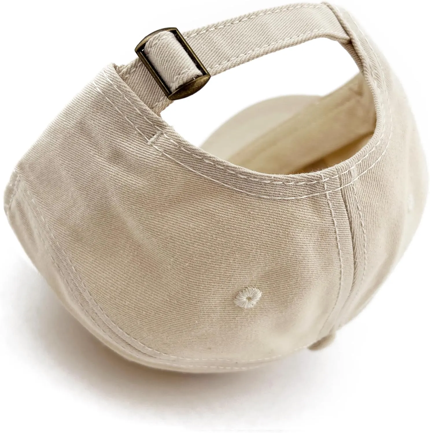 Cotton Short Bill Baseball Caps for Women Mens Plain Unstructured Short Brim Ball Hats for Running Umpire Cap