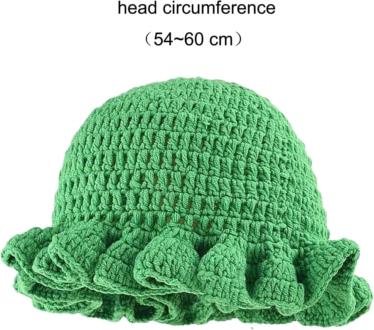 Crochet Bucket Hat Women Trendy Knit Floppy Cap Cute Boho Handmade Beanies Outdoor Boho Travel Fishing Hat
