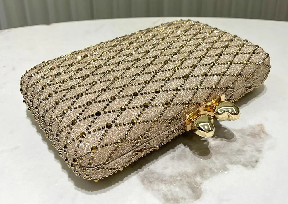 Crystal Evening Bags for Women Formal Party Box Clutch Wedding Rhinestone Handbags Bridal Clutch Purse Mini 2025
