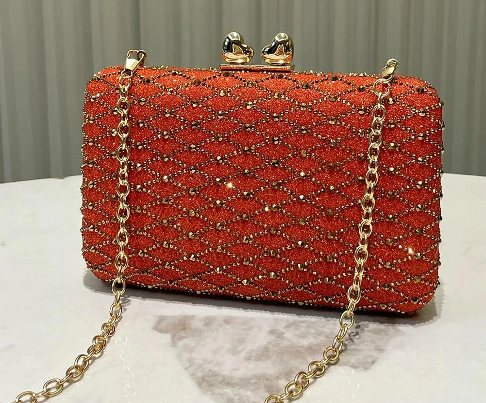 Crystal Evening Bags for Women Formal Party Box Clutch Wedding Rhinestone Handbags Bridal Clutch Purse Mini 2025