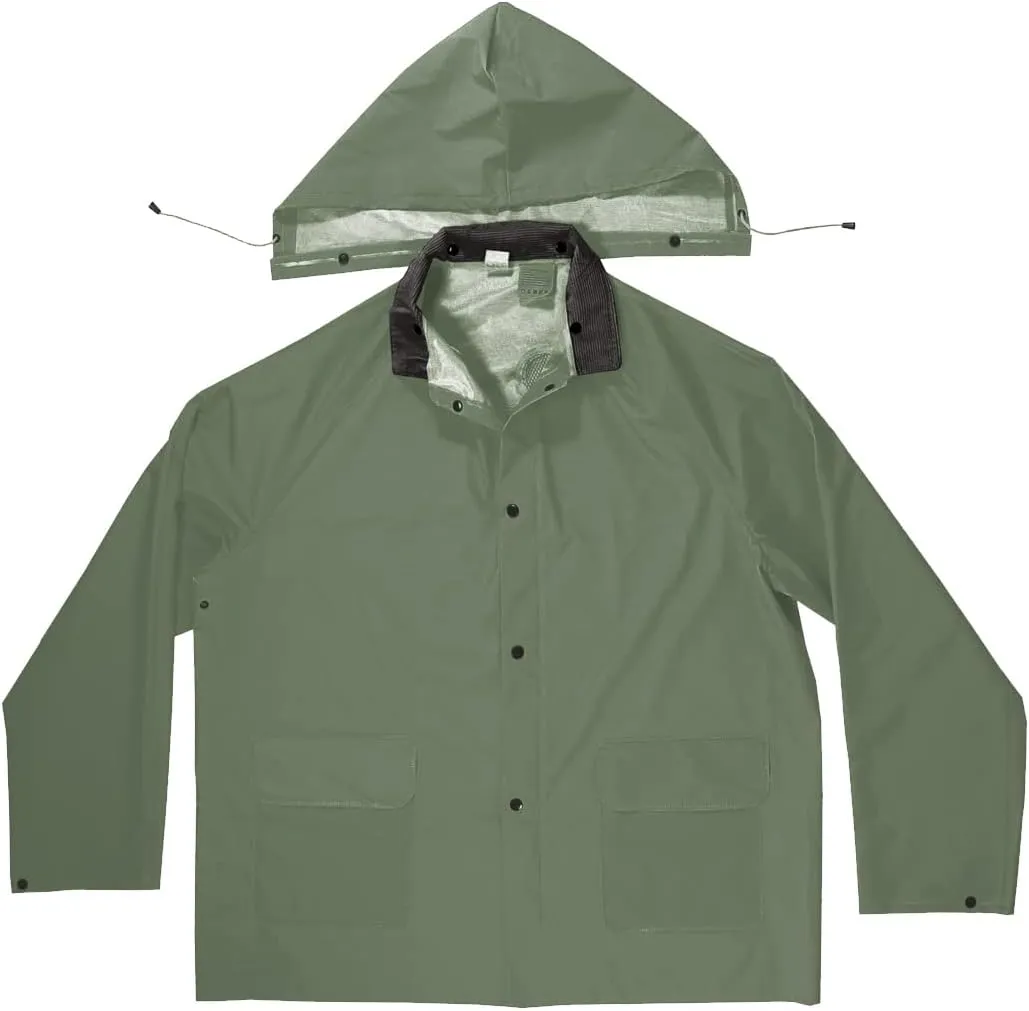 Custom Leathercraft CLC Climate Gear R131 2 Piece Heavyweight PVC Trench Coat