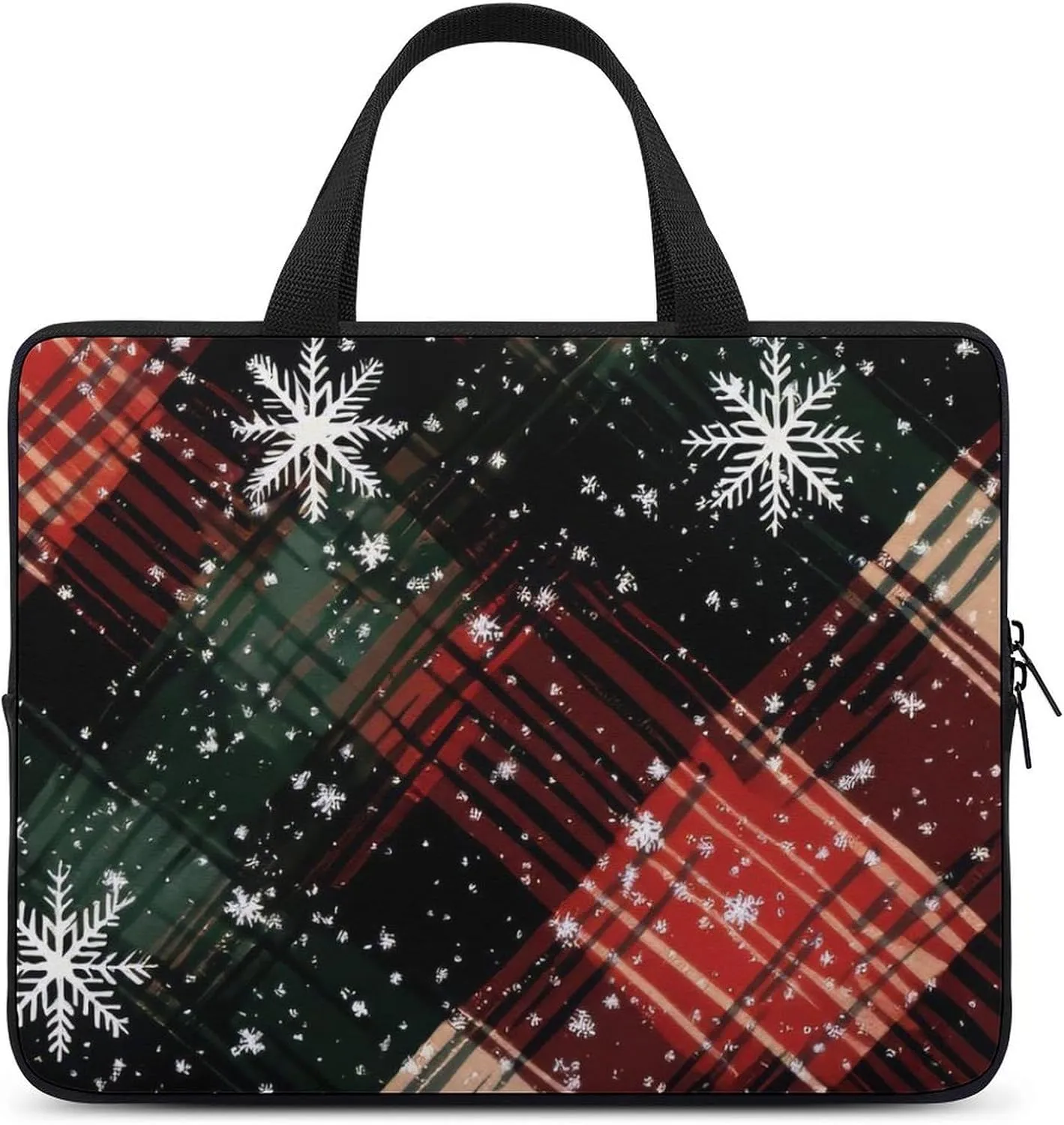 Cute Dog Pattern Laptop Bag Water-resistant Laptop Sleeve Handle Notebook Computer Case Briefcase