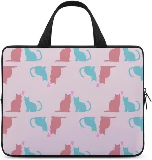 Cute Dog Pattern Laptop Bag Water-resistant Laptop Sleeve Handle Notebook Computer Case Briefcase