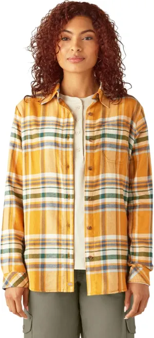 Dickies Womens L/S Plaid Shirt